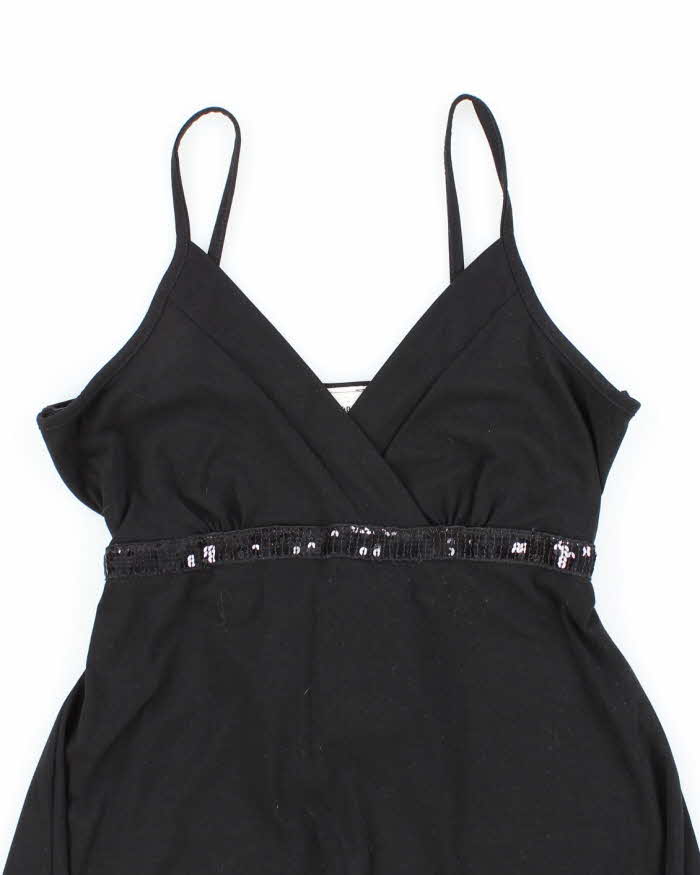 Vintage Y2k 00s Pelican Cove Waterfall Hem Cami - S