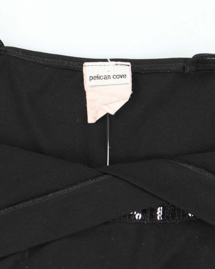 Vintage Y2k 00s Pelican Cove Waterfall Hem Cami - S