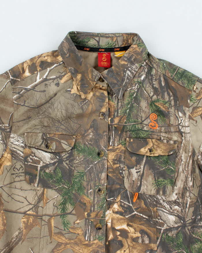Deadstock Vintage She Realtree Camouflage Shirt - L