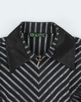 Vintage Y2k 00s Green &amp; Country Zip-up Buckle Blouse - M