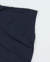 Vintage Burberry Blue Label Shoulder Tie Frill Top - M