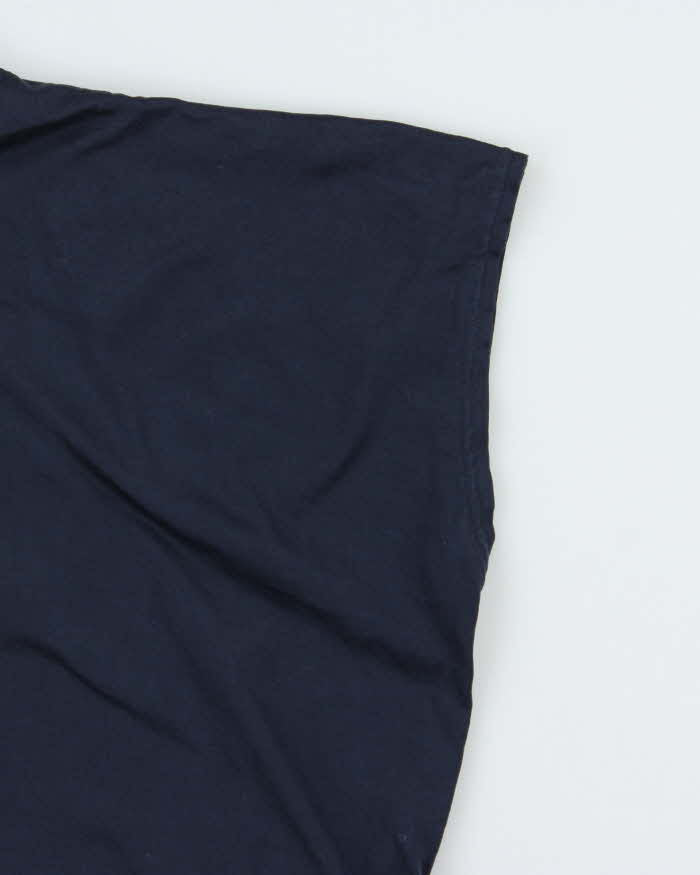 Vintage Burberry Blue Label Shoulder Tie Frill Top - M