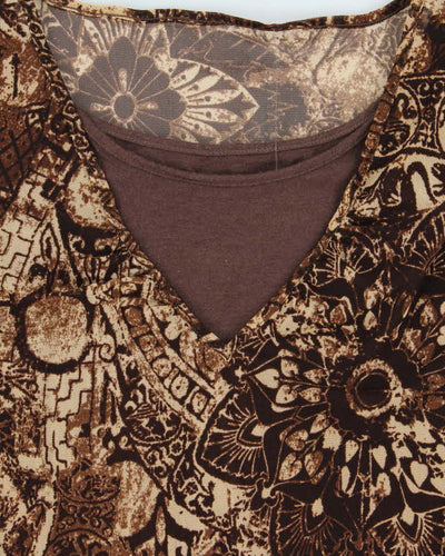 Vintage Y2k 00s Lee Joanna Mesh Top - M