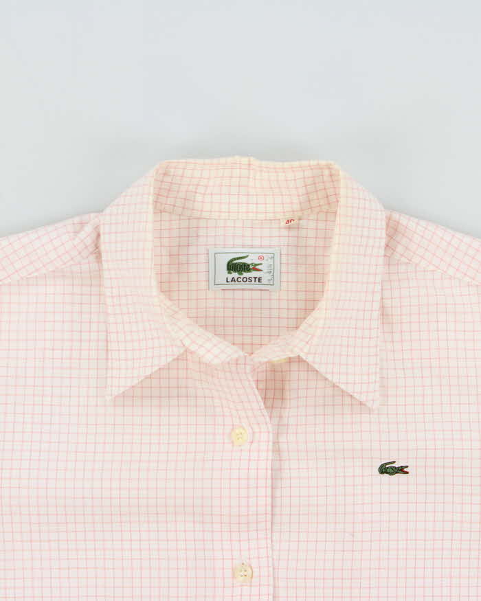 Vintage Lacoste Check Blouse - M