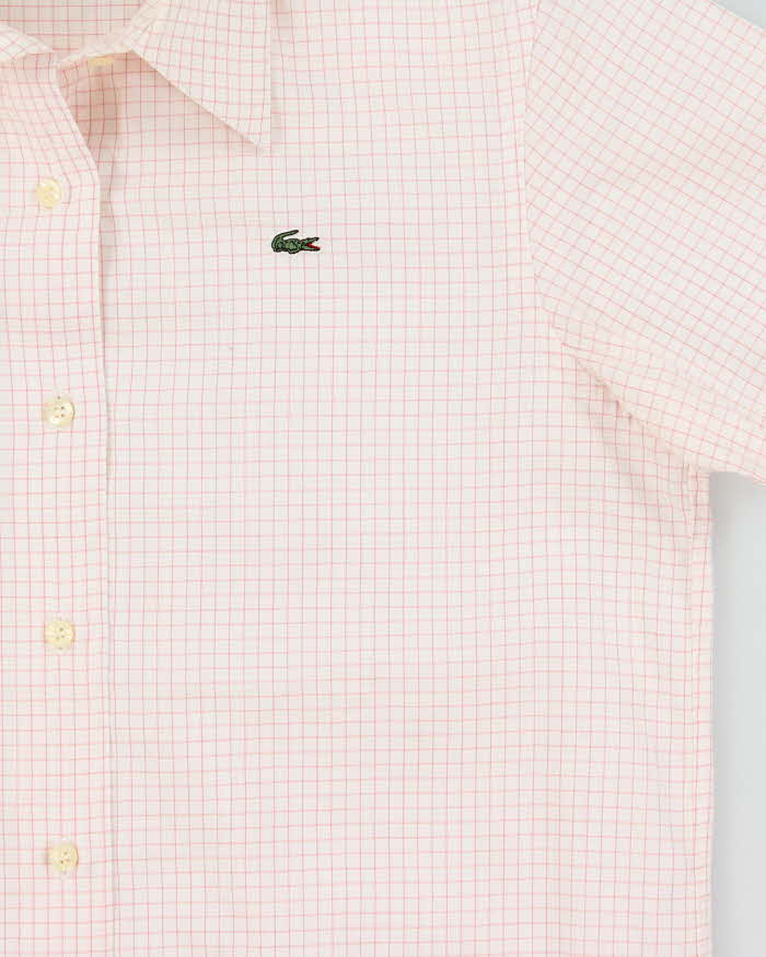 Vintage Lacoste Check Blouse - M