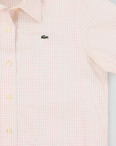 Vintage Lacoste Check Blouse - M