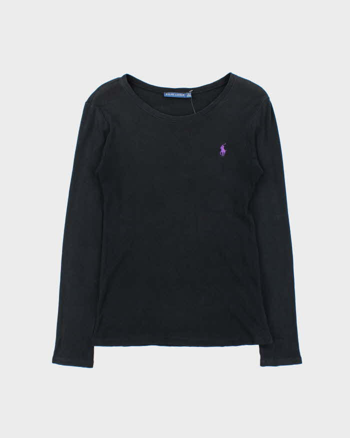 Vintage 90s Ralph Lauren Single Stitch Long Sleeve T-shirt - M