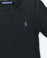 Vintage 90s Ralph Lauren Single Stitch Long Sleeve T-shirt - M