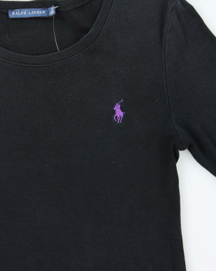 Vintage 90s Ralph Lauren Single Stitch Long Sleeve T-shirt - M