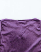 Vintage 90s Accomplice Velvet Glittery Top - S
