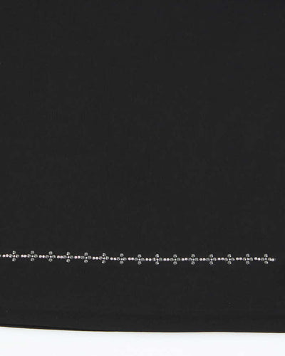 Vintage Y2k 00s Benetton Slash Cowl Neck Top - L