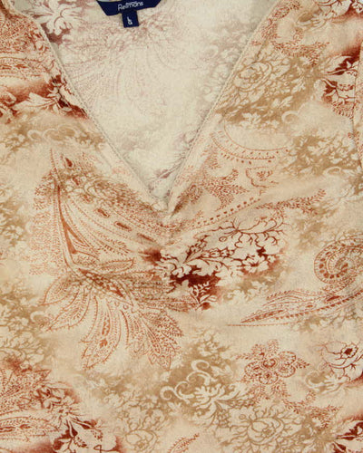 Vintage Y2k 00s Reitmans Mesh Top - L