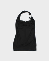 Vintage Y2k 00s Warehouse One Cowl Neck Halter Top - S