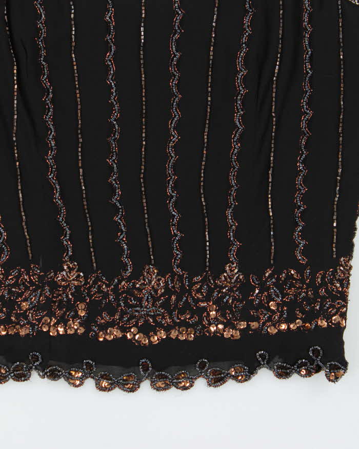 Vintage Y2k 00s Betsey Johnson Beaded Cami Top - S