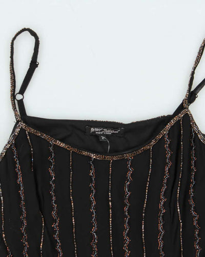 Vintage Y2k 00s Betsey Johnson Beaded Cami Top - S