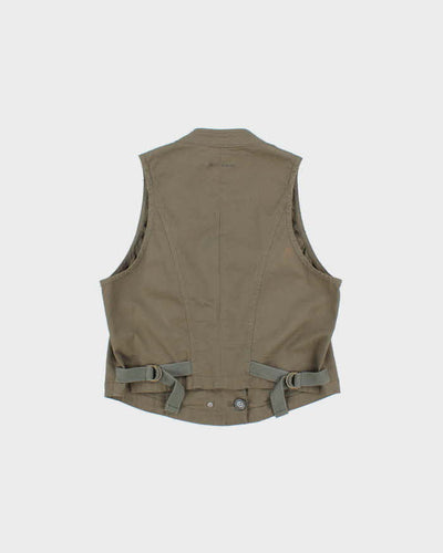 Vintage Y2k 00s DKNY Waistcoat Top - L