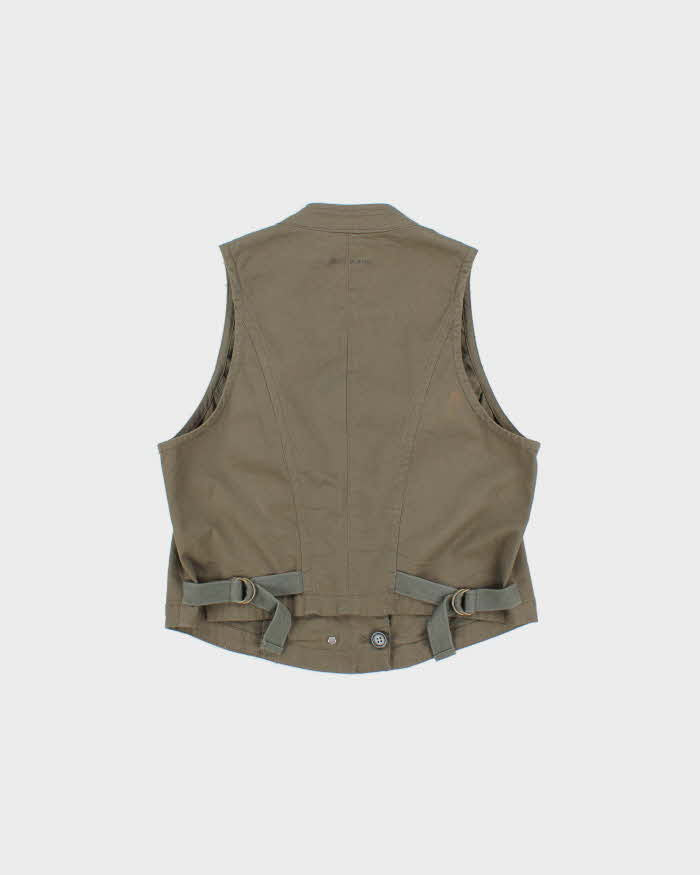 Vintage Y2k 00s DKNY Waistcoat Top - L