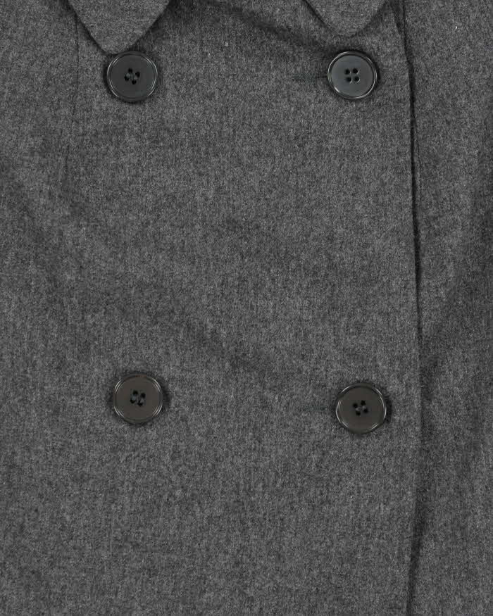 Tara Jarmon Double Breasted Wool Blend Waistcoat Top - M