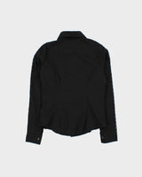 Vintage Y2k 00s Ruched Blouse - S