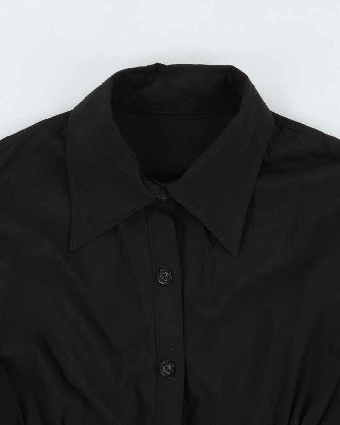 Vintage Y2k 00s Ruched Blouse - S