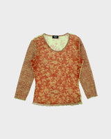 Vintage Y2k 00s Mexx Mesh Top - S