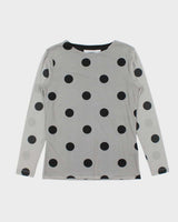 Vintage Y2k 00s Contemporaine Polka Dot Double Mesh Top - M