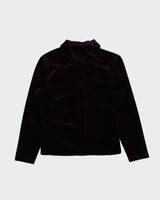 Vintage 90s Max Deco Velvet Blouse - M