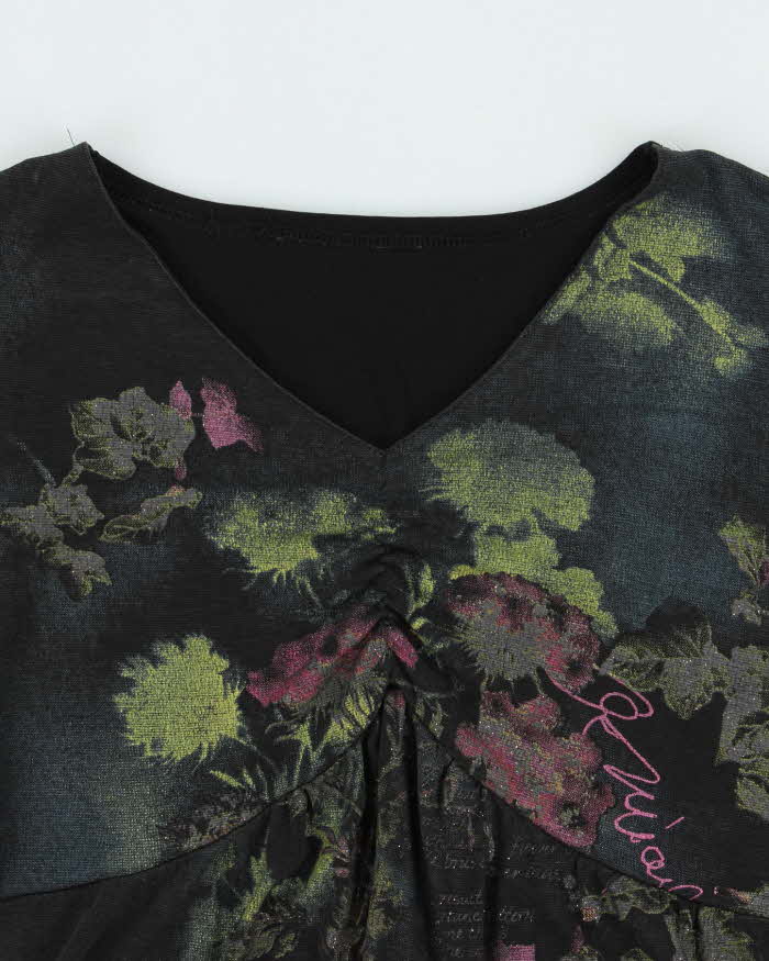 Vintage Y2k 00s Dang Dang Slinky Top - M