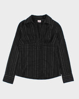 Vintage Y2k 00s No Boundaries Clasp Blouse - M