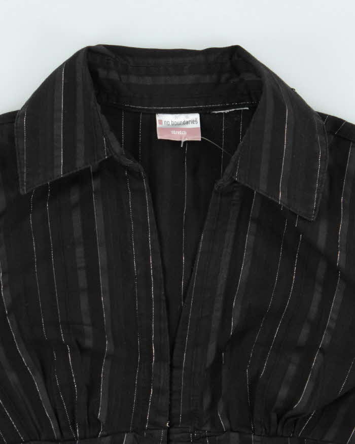 Vintage Y2k 00s No Boundaries Clasp Blouse - M