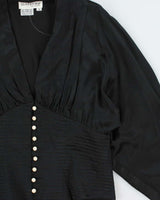 Vintage Santini Silk Batwing Blouse - M