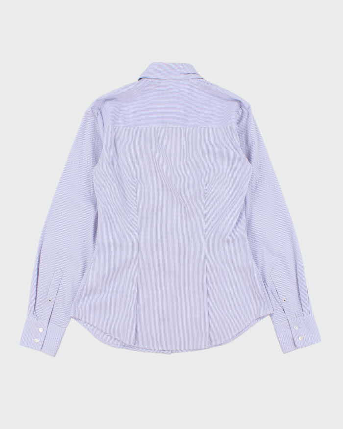 Vintage Y2k 00s Mexx Gingham Ruched Detail Blouse - S