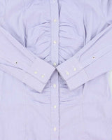 Vintage Y2k 00s Mexx Gingham Ruched Detail Blouse - S