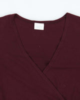 Vintage Y2k 00s Suzy Bell Sleeve O Ring Top - M