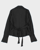 Vintage 00s Reitmans Asymmetric Button Blouse - M