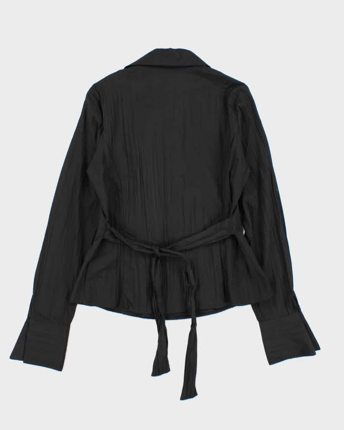 Vintage 00s Reitmans Asymmetric Button Blouse - M