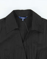 Vintage 00s Reitmans Asymmetric Button Blouse - M
