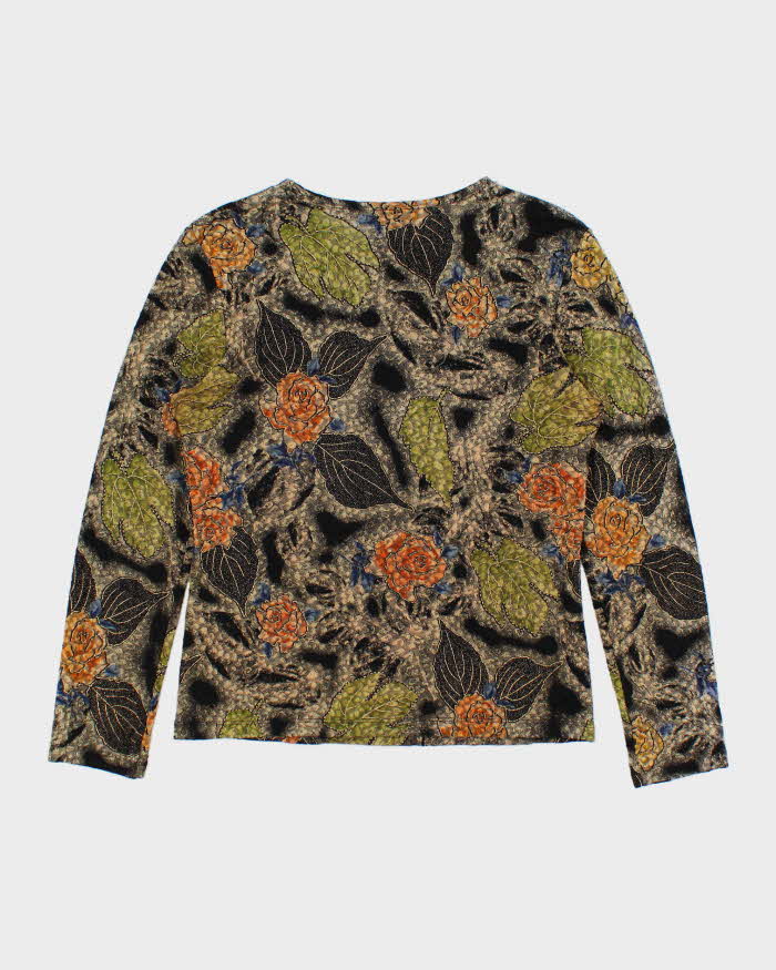 Vintage 90s Nygard Floral Top - M