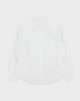 Vintage Celine Cotton Long Sleeve Women's Button Down Blouse - M