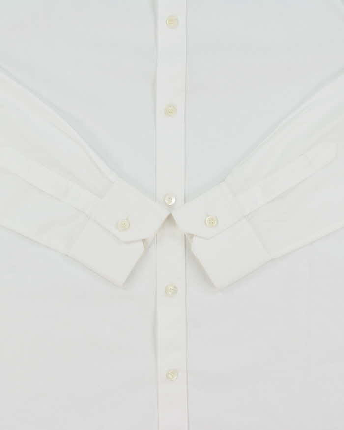 Vintage Celine Cotton Long Sleeve Women's Button Down Blouse - M