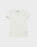 Vintage Y2k 00s Burberry Brit V Neck T-shirt - S