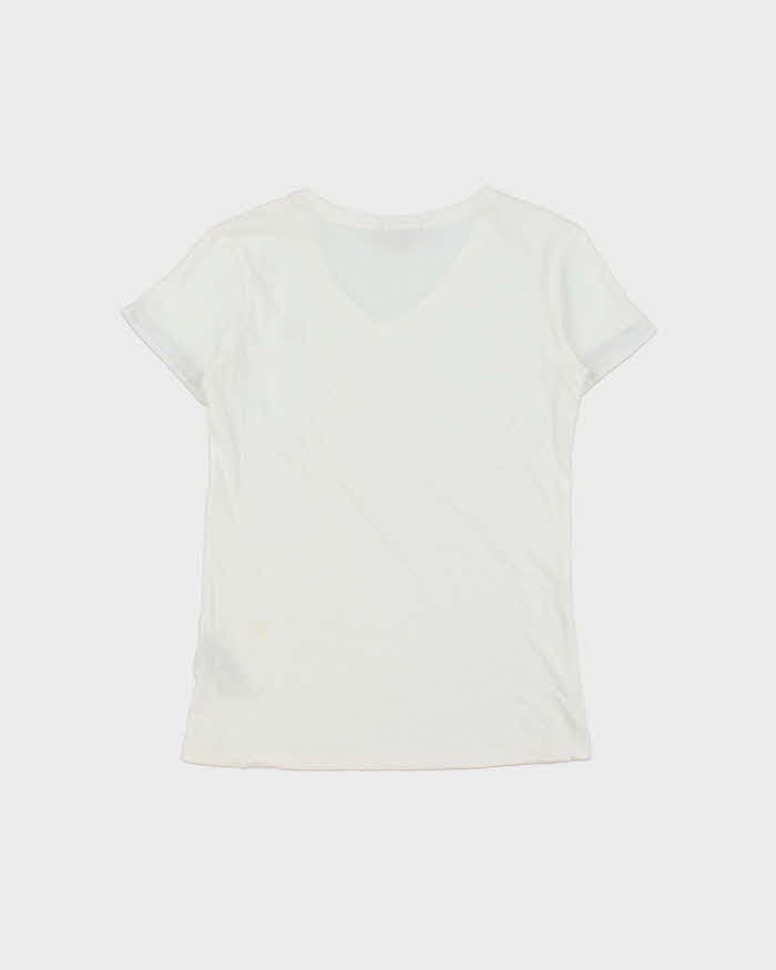 Vintage Y2k 00s Burberry Brit V Neck T-shirt - S