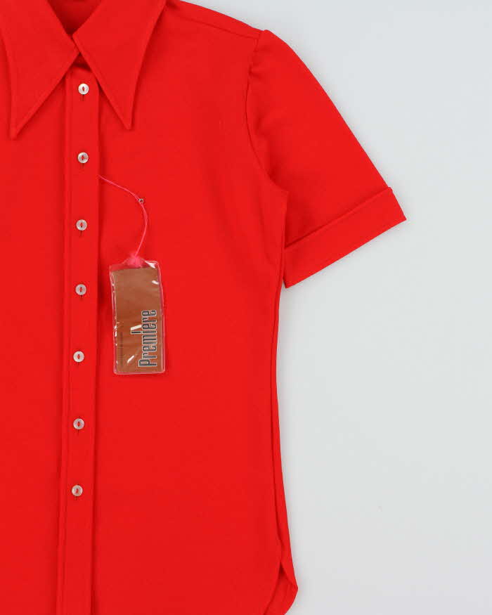 DSWT 1970s Di Lussu Premiere Blouse - M