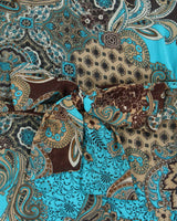 Vintage Y2k 00s Beechers Brook Paisley Pattern Floaty Blouse - M