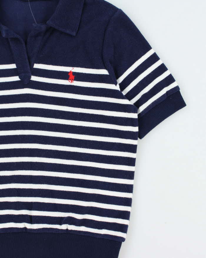 Vintage Ralph Lauren Towelling Polo Shirt - M
