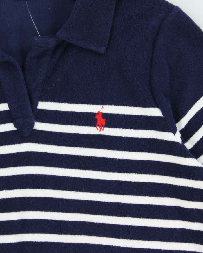 Vintage Ralph Lauren Towelling Polo Shirt - M