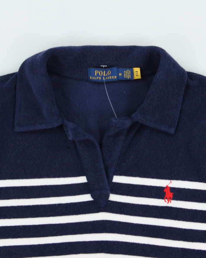Vintage Ralph Lauren Towelling Polo Shirt - M