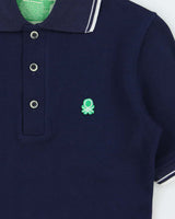 Deadstock 1980s Benetton Short Sleeve Polo Shirt - S