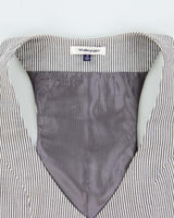 Vintage Y2k 2000s Valley Girl Stripe Waistcoat Style Top - S