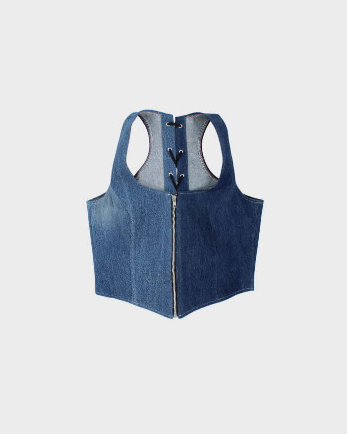 Rokit Originals Denim Corset - M